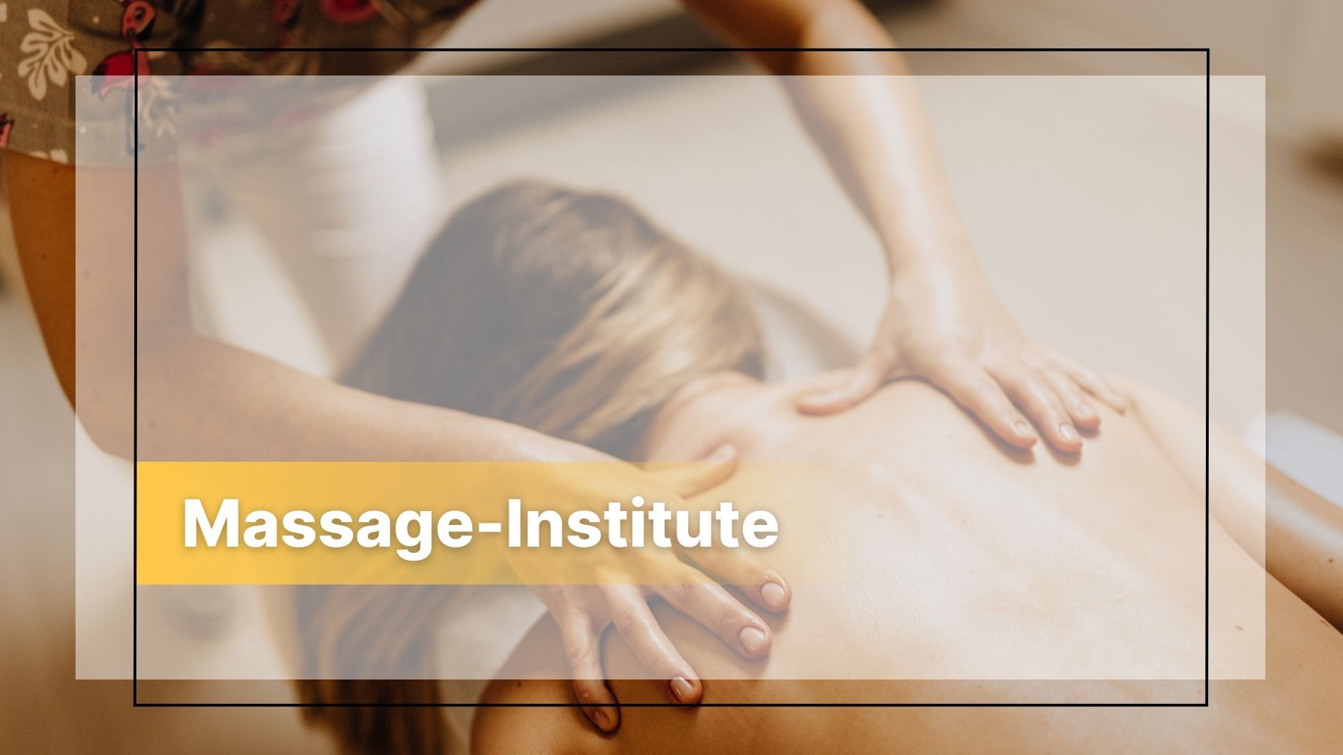 Massage gelb